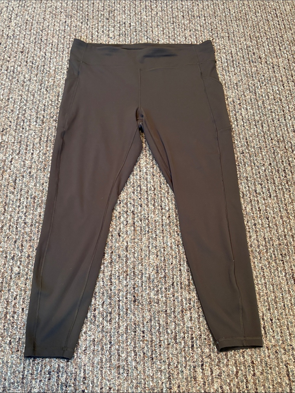 Lululemon Invigorate Tights in Dark Olive